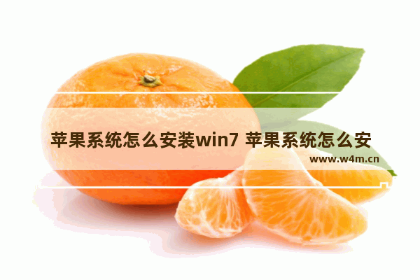 苹果系统怎么安装win7 苹果系统怎么安装exe文件