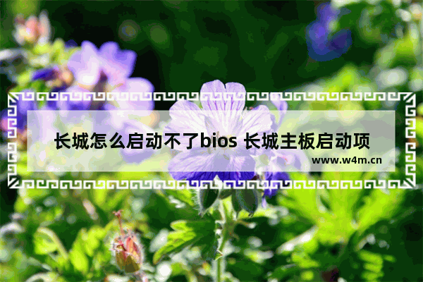 长城怎么启动不了bios 长城主板启动项快捷键