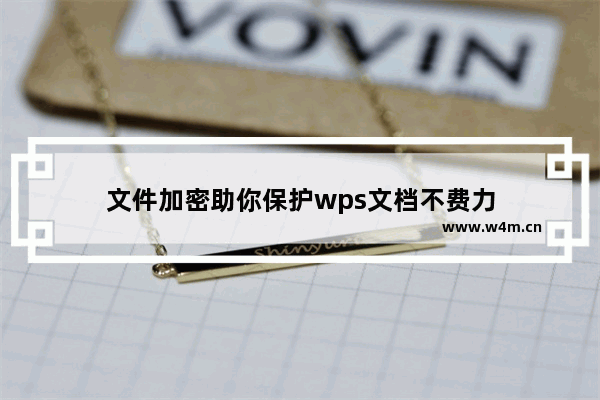 文件加密助你保护wps文档不费力