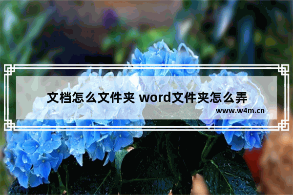 文档怎么文件夹 word文件夹怎么弄