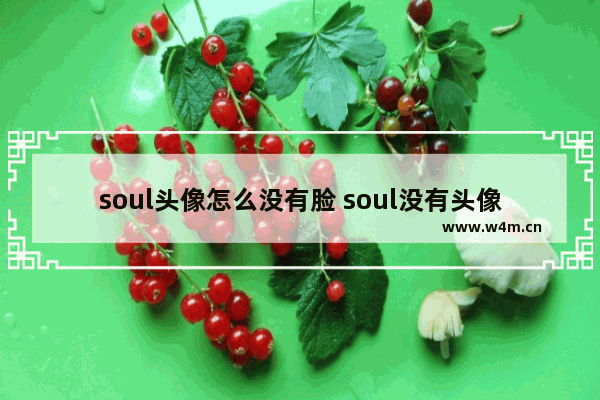 soul头像怎么没有脸 soul没有头像怎么弹一弹