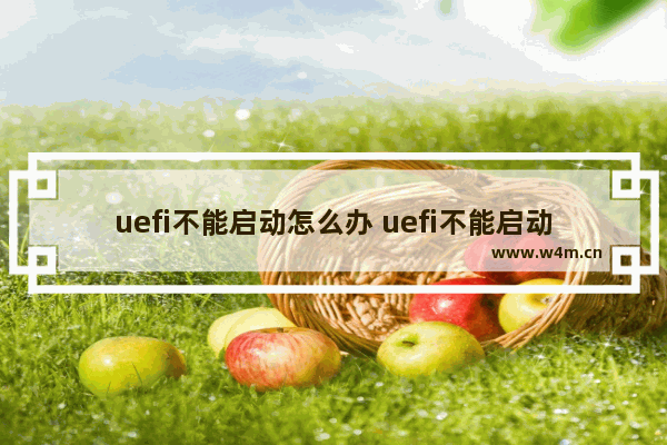 uefi不能启动怎么办 uefi不能启动win10