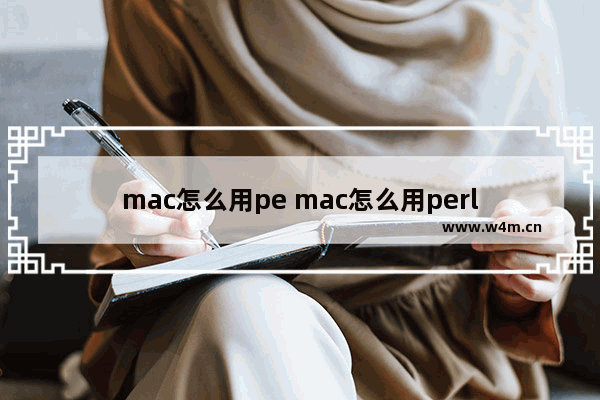 mac怎么用pe mac怎么用perl