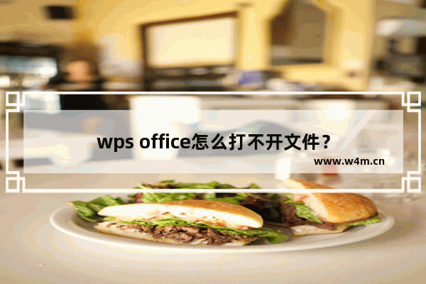 wps office怎么打不开文件？