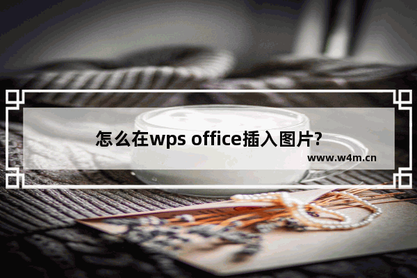 怎么在wps office插入图片?