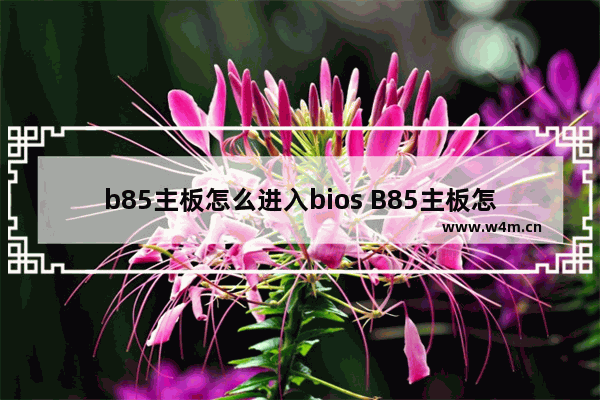 b85主板怎么进入bios B85主板怎么进入安全模式