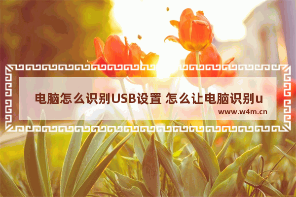 电脑怎么识别USB设置 怎么让电脑识别usb