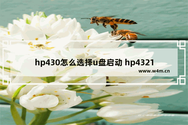 hp430怎么选择u盘启动 hp4321s设置u盘启动