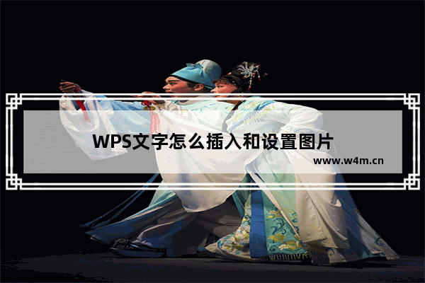 WPS文字怎么插入和设置图片