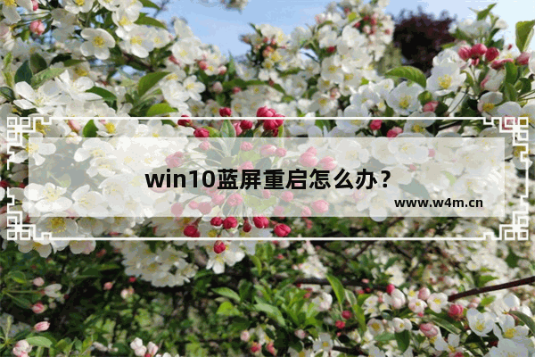 win10蓝屏重启怎么办？