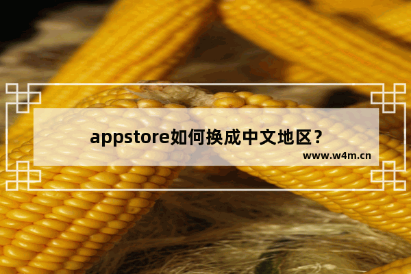 appstore如何换成中文地区？