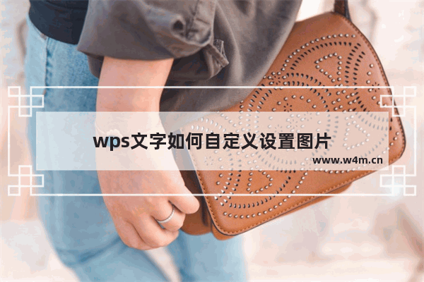 wps文字如何自定义设置图片