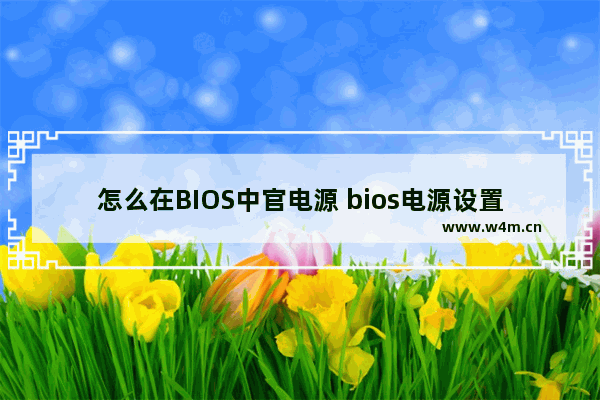 怎么在BIOS中官电源 bios电源设置在哪