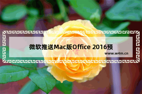 微软推送Mac版Office 2016预览更新：给PPT加上电影特效