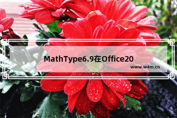 MathType6.9在Office2016、Office2019上如何使用