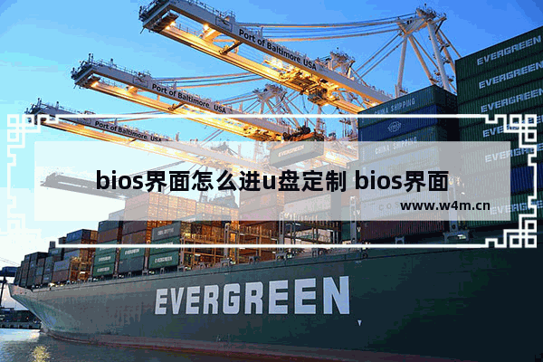 bios界面怎么进u盘定制 bios界面u盘启动方法