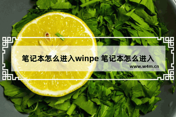 笔记本怎么进入winpe 笔记本怎么进入Windows