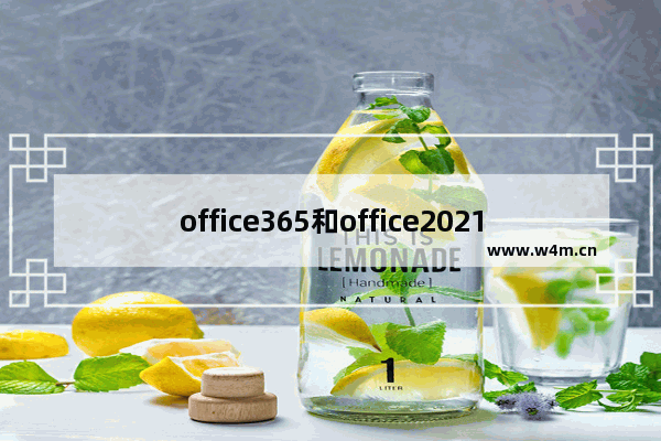 office365和office2021区别介绍