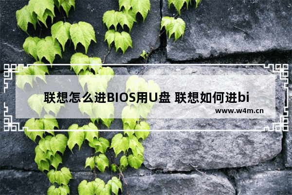 联想怎么进BIOS用U盘 联想如何进bios u盘启动