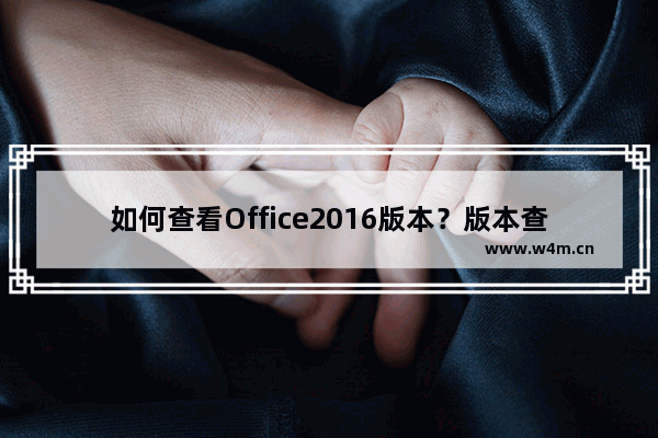 如何查看Office2016版本？版本查看方法详解