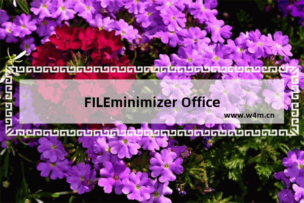 FILEminimizer Office批量压缩文件的方法