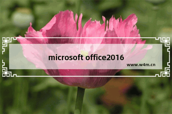 microsoft office2016设置自定义标题栏的操作教程