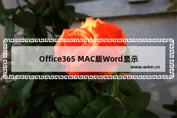 Office365 MAC版Word显示导航窗格