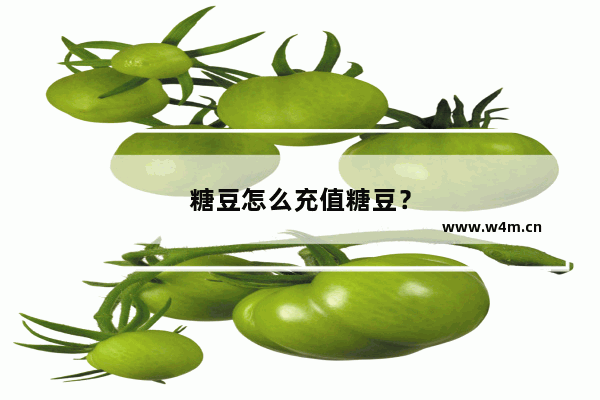 糖豆怎么充值糖豆？