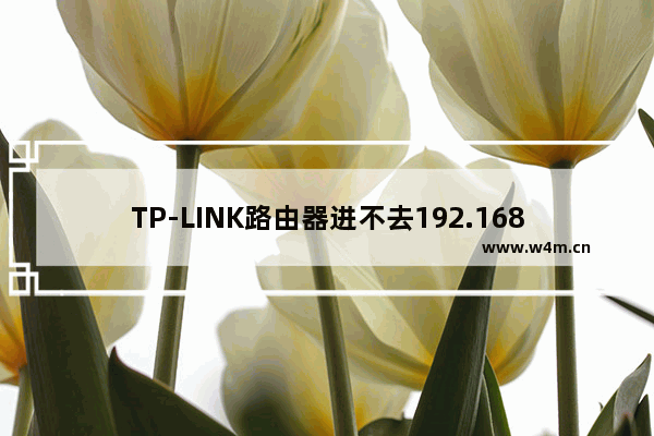 TP-LINK路由器进不去192.168.1.1怎么解决【解决方法】