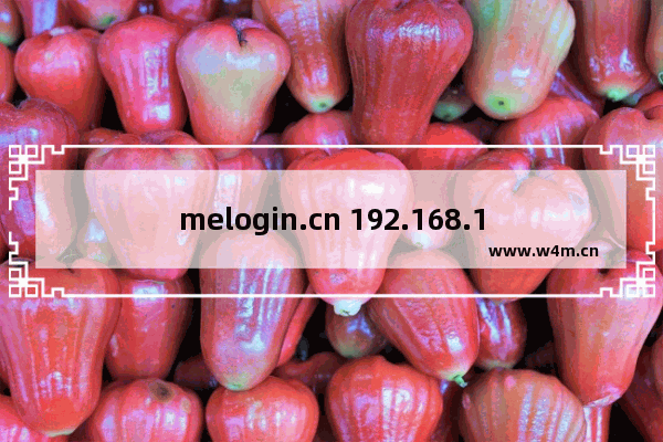 melogin.cn 192.168.1.1进入