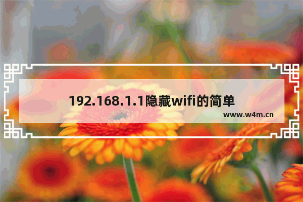 192.168.1.1隐藏wifi的简单步骤