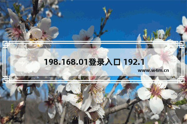 198.168.01登录入口 192.168.0.100设置