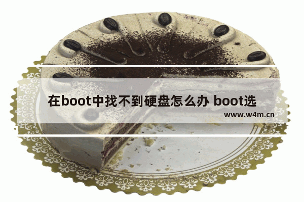 在boot中找不到硬盘怎么办 boot选项里找不到硬盘启动项