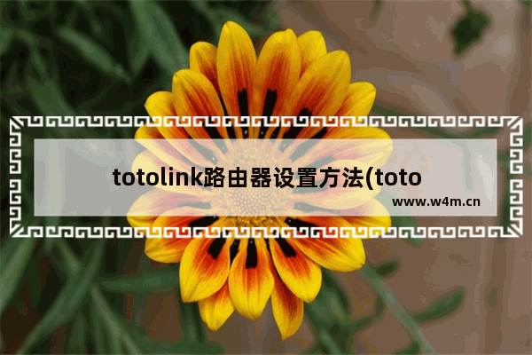 totolink路由器设置方法(totolink怎么设置路由器192.168.0.1)