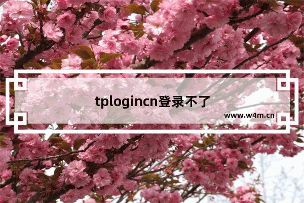 tplogincn登录不了