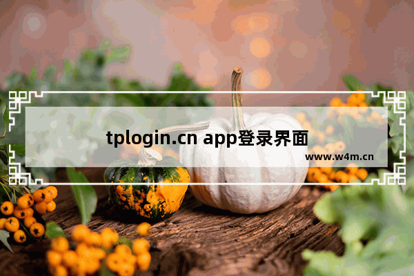 tplogin.cn app登录界面