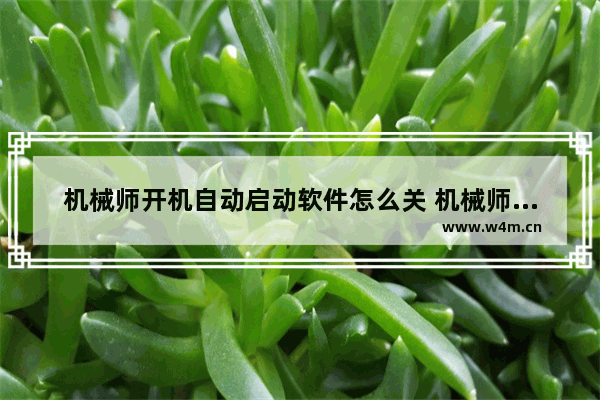 机械师开机自动启动软件怎么关 机械师开机自动启动软件怎么关掉