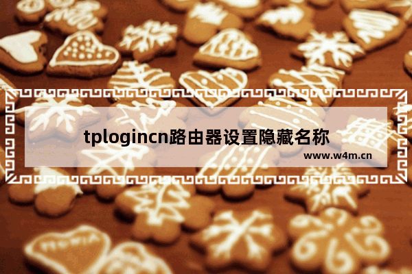 tplogincn路由器设置隐藏名称