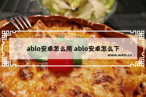 ablo安卓怎么用 ablo安卓怎么下