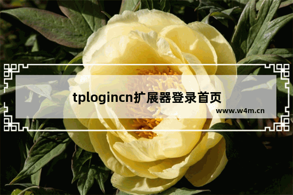 tplogincn扩展器登录首页