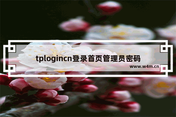 tplogincn登录首页管理员密码