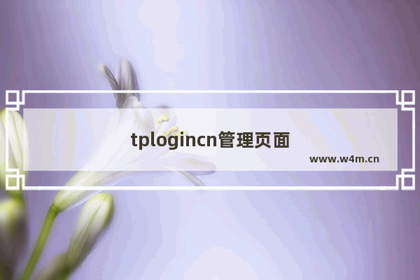 tplogincn管理页面