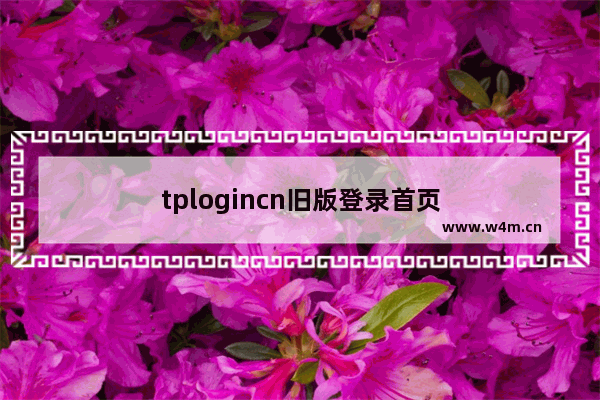 tplogincn旧版登录首页