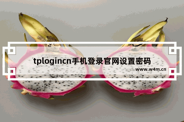 tplogincn手机登录官网设置密码