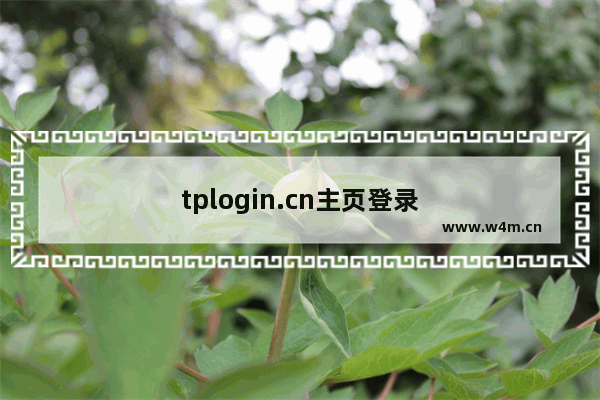 tplogin.cn主页登录