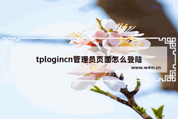 tplogincn管理员页面怎么登陆