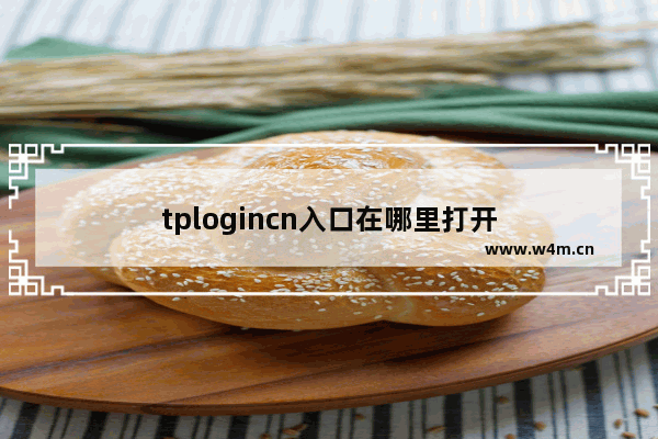 tplogincn入口在哪里打开