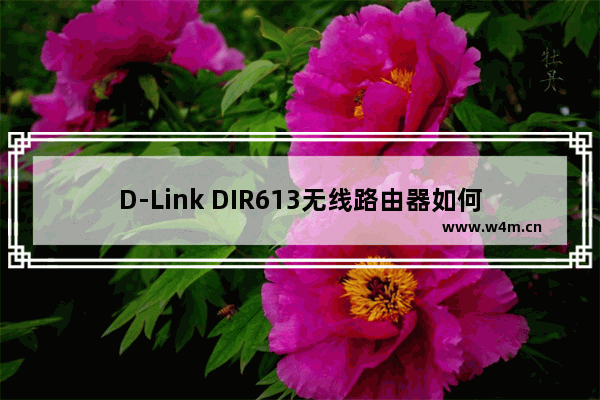 D-Link DIR613无线路由器如何设置上网