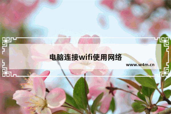 电脑连接wifi使用网络