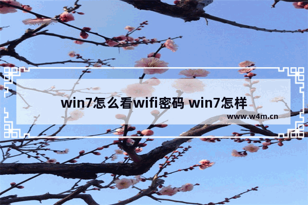 win7怎么看wifi密码 win7怎样看wifi密码